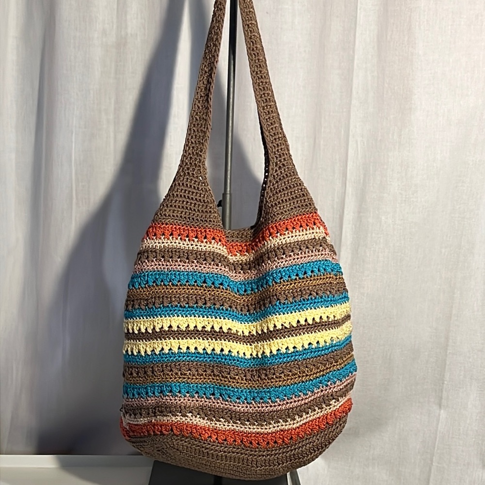 The Sak multi color woven stripe hobo-EUC